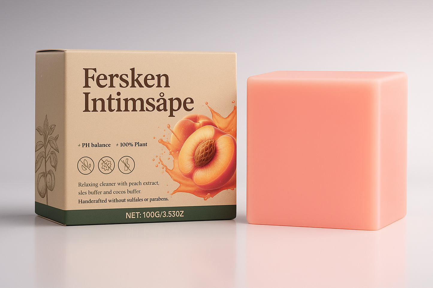 Silkeglatt Intimsåpe