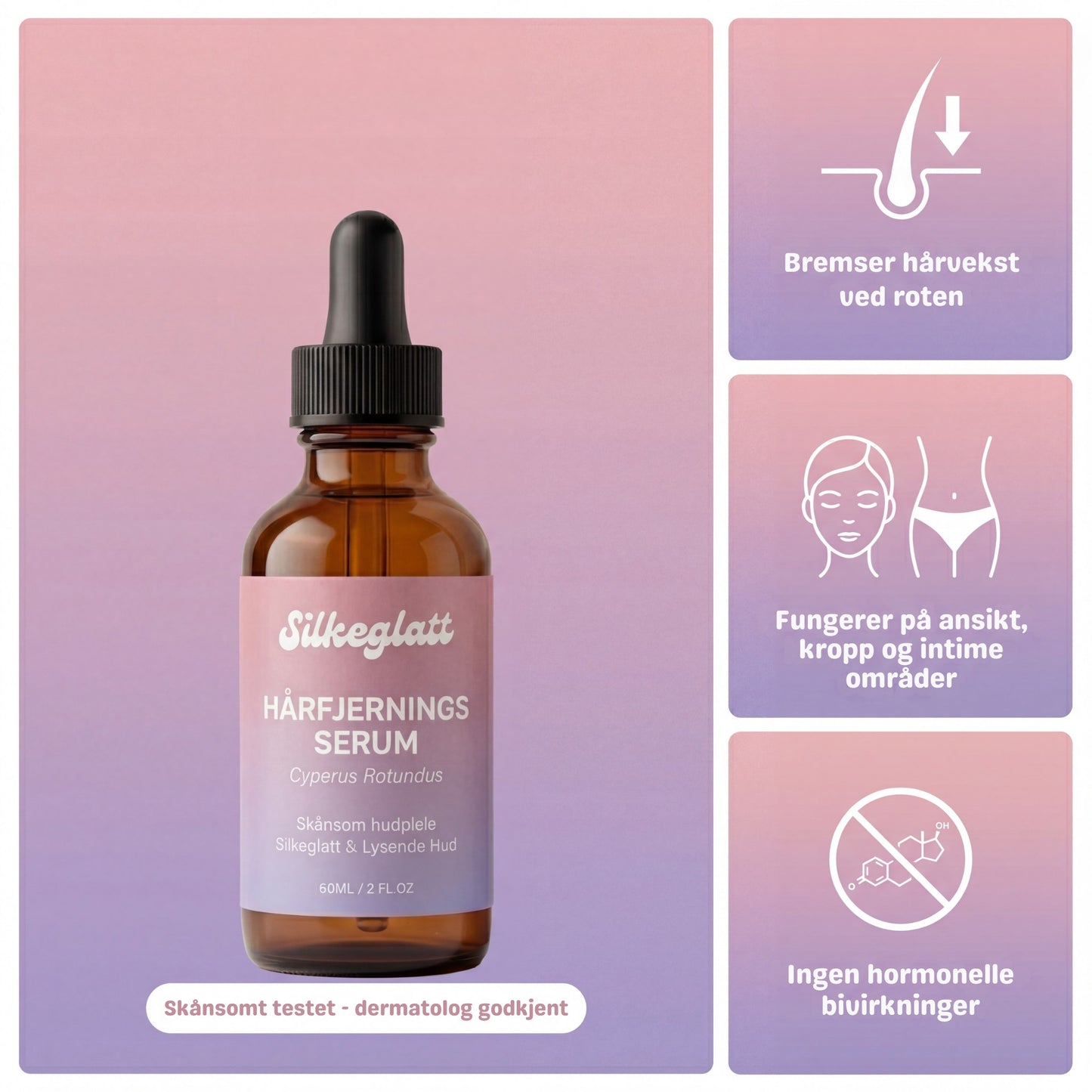 Silkeglatt Serum